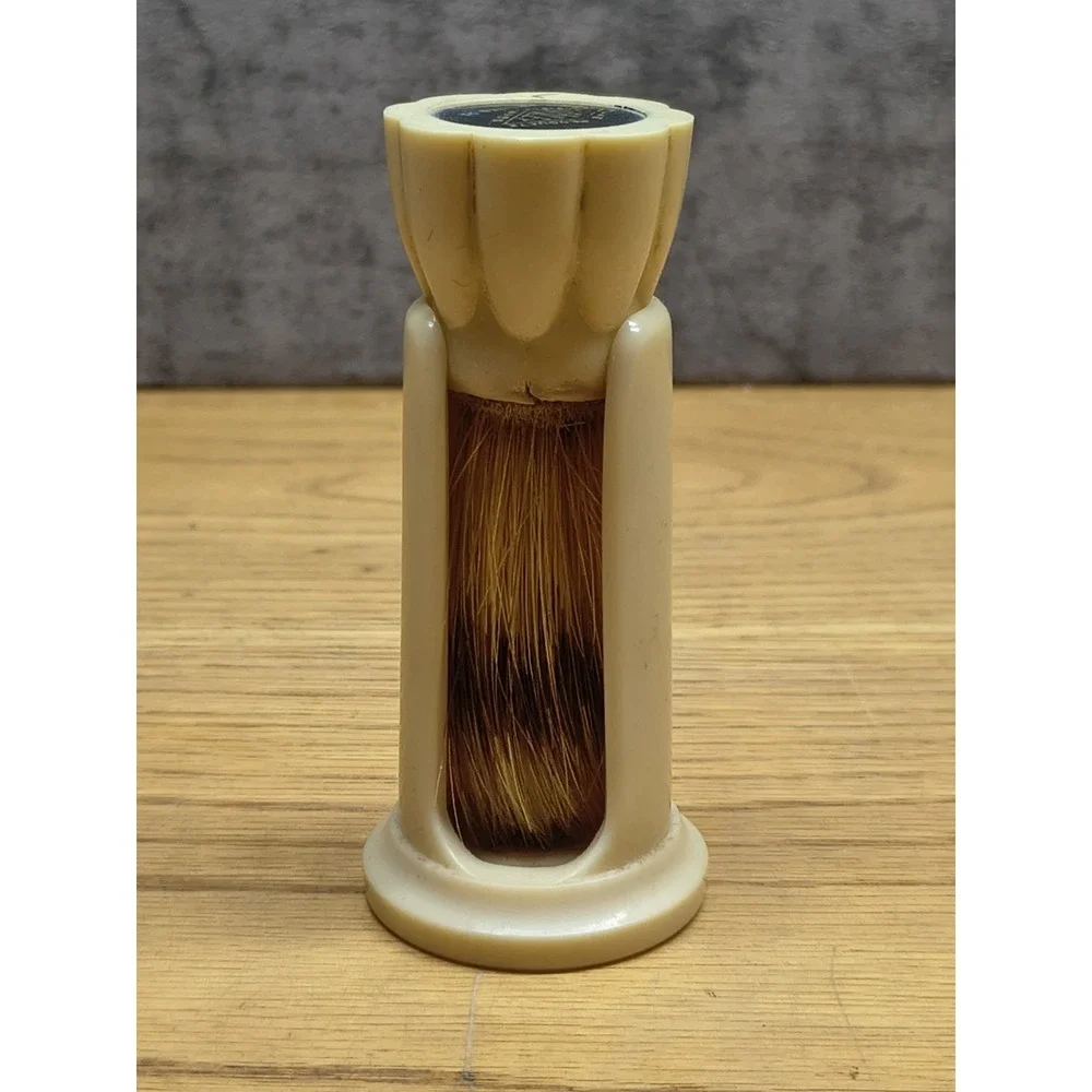 Vintage Stanley Shaving Brush-Celluloid & Badger Hair